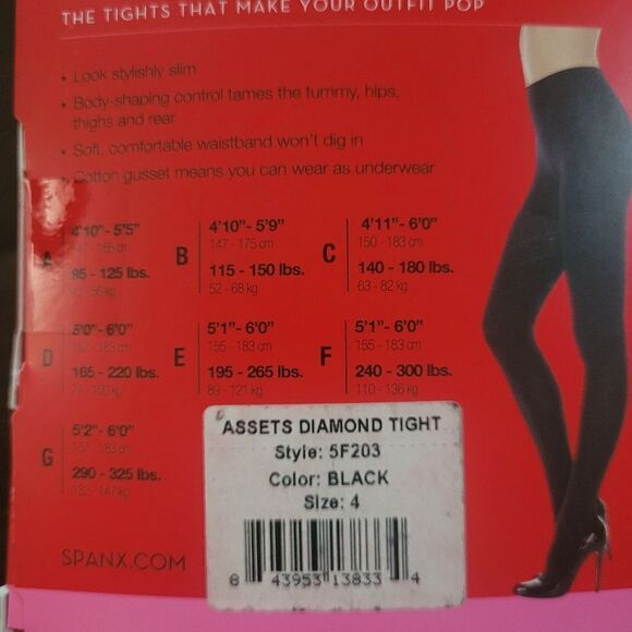 Spanx argyle diamond tights - Picture 4 of 5